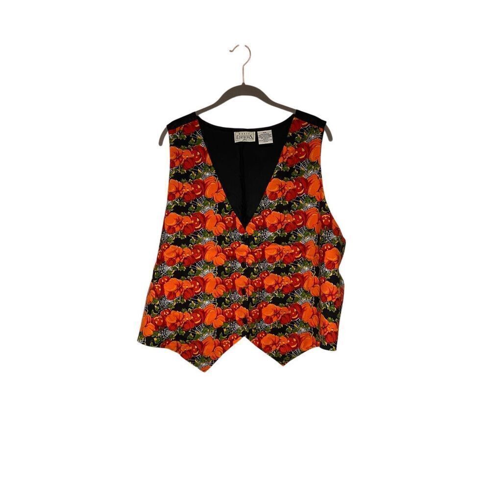 Basic Edition, Vintage, Plus Size Pumpkin Spider … - image 2